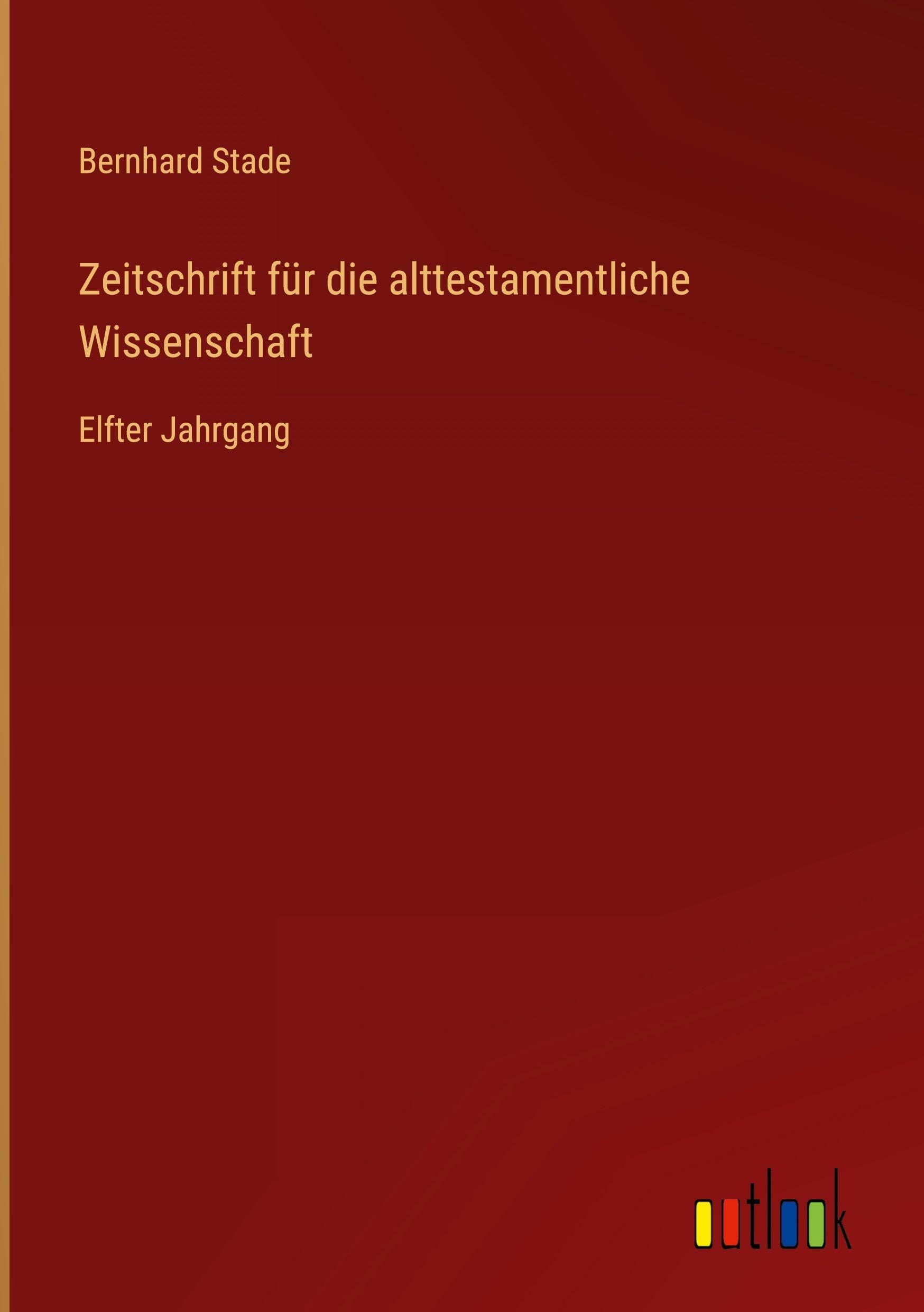 Zeitschrift für die alttestamentliche Wissenschaft Classics