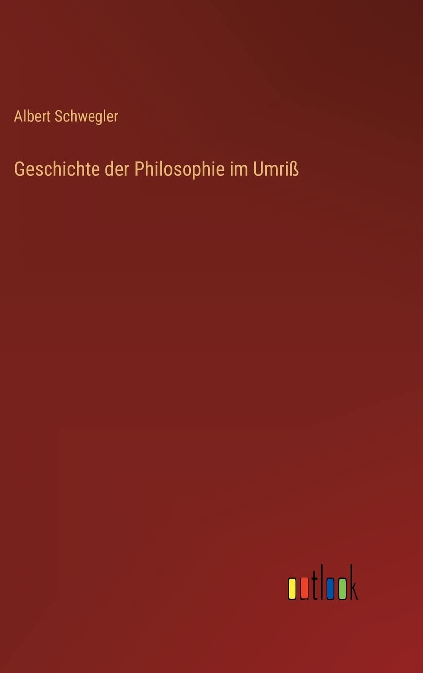 Geschichte der Philosophie im Umriß Contemporary literature