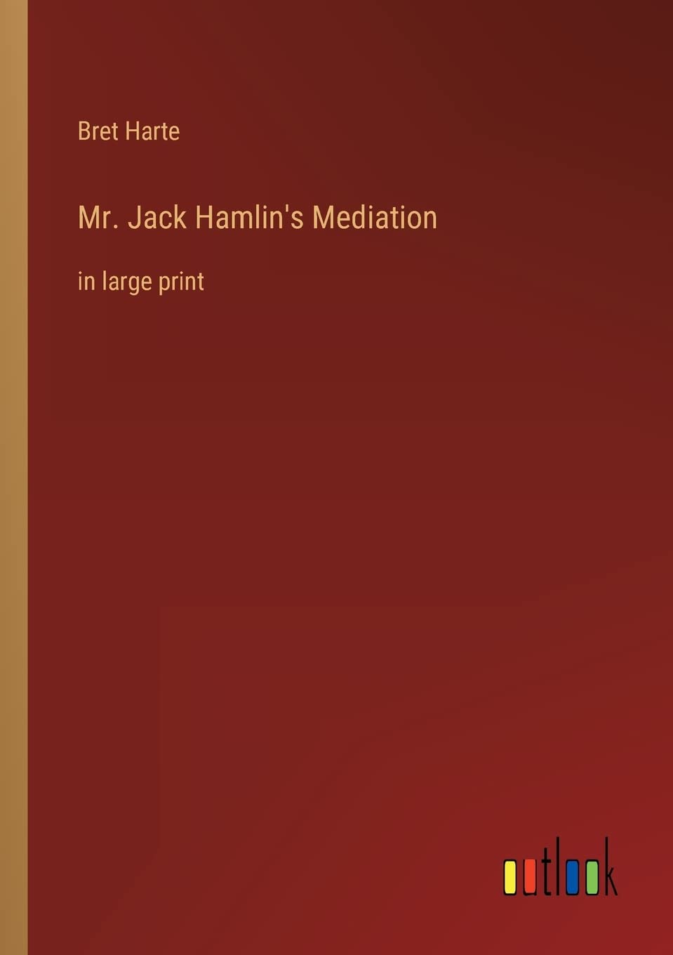 Product Image: Mr. Jack Hamlin's Mediation: in large print