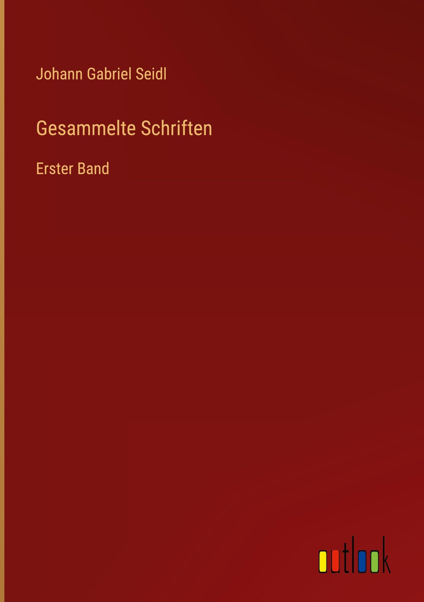 Gesammelte Schriften Contemporary literature