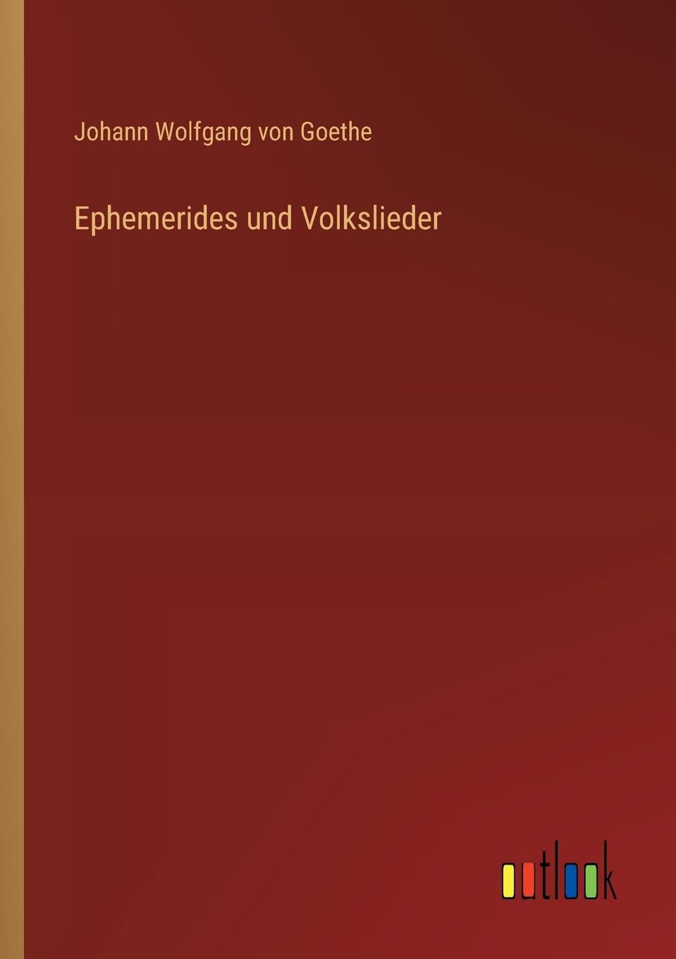 Ephemerides und Volkslieder Contemporary literature
