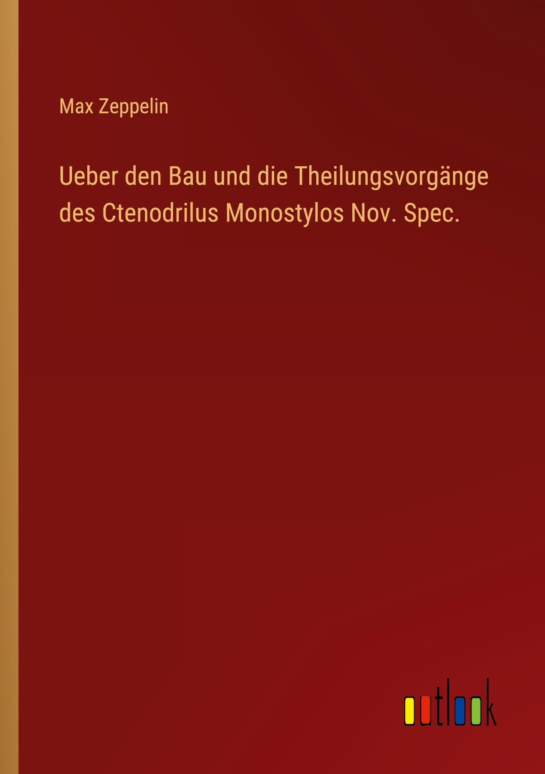 Ueber den Bau und die Theilungsvorgänge des Ctenodrilus Monostylos Nov. Spec. Contemporary literature