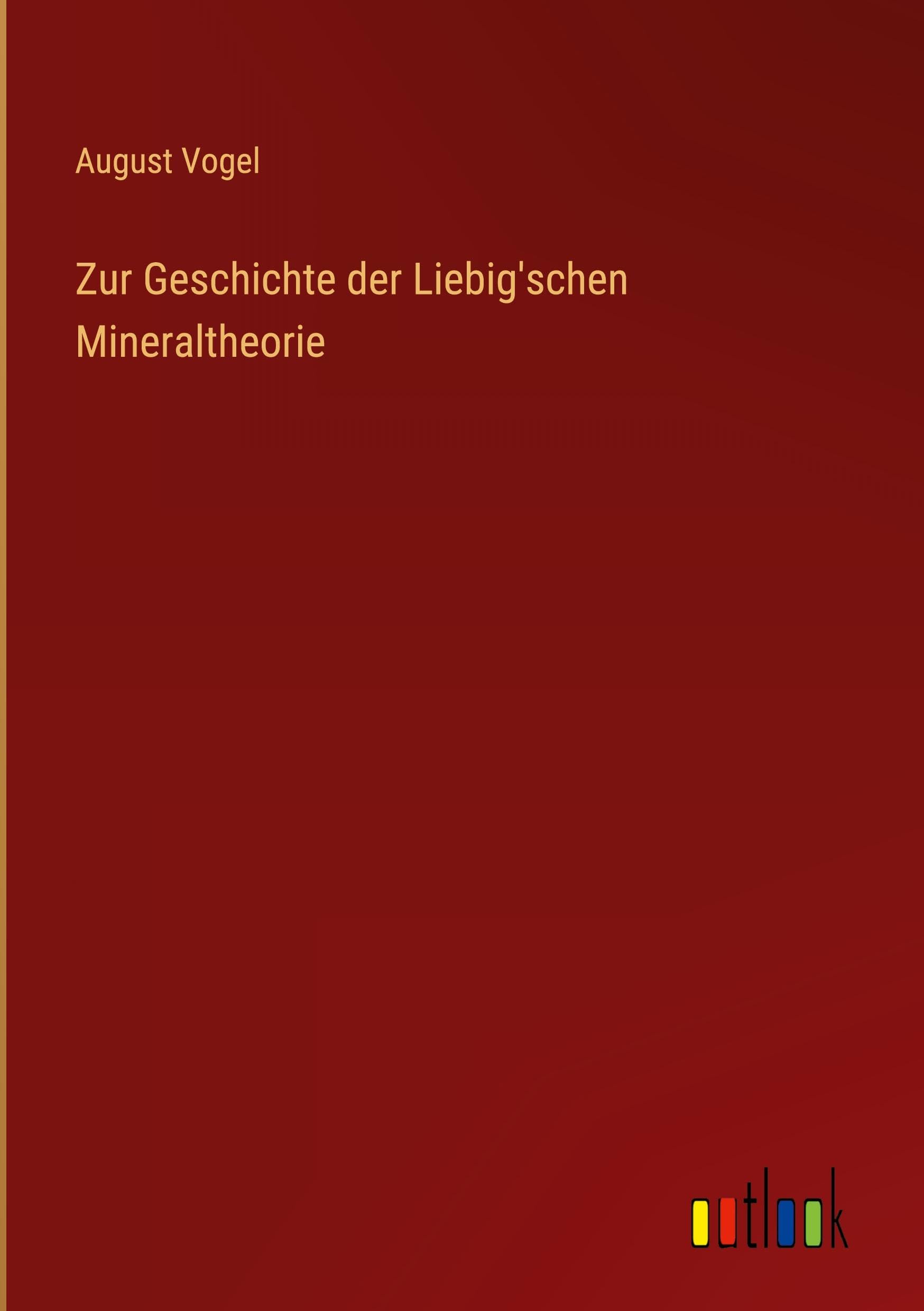 Zur Geschichte der Liebig'schen Mineraltheorie Contemporary literature