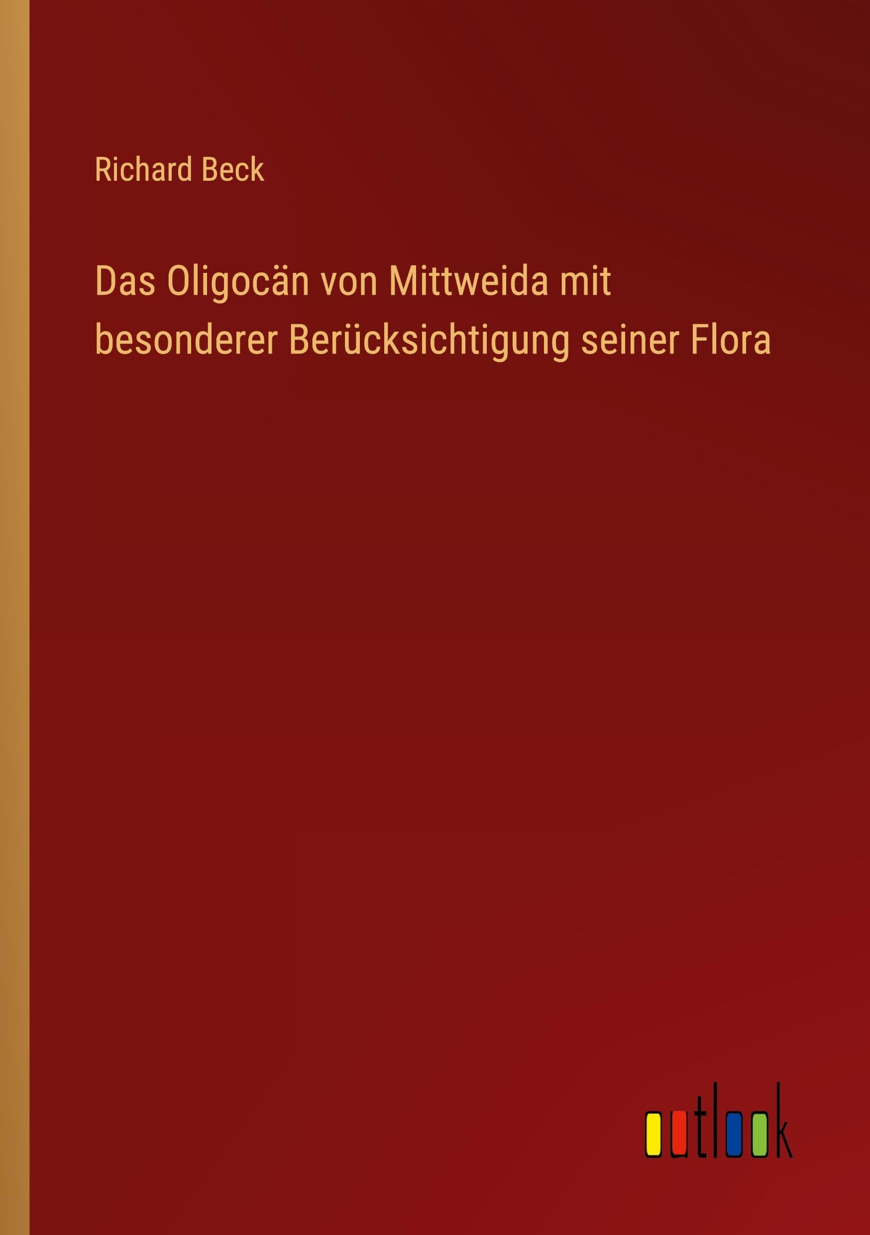 Das Oligocän von Mittweida mit besonderer Berücksichtigung seiner Flora Contemporary literature