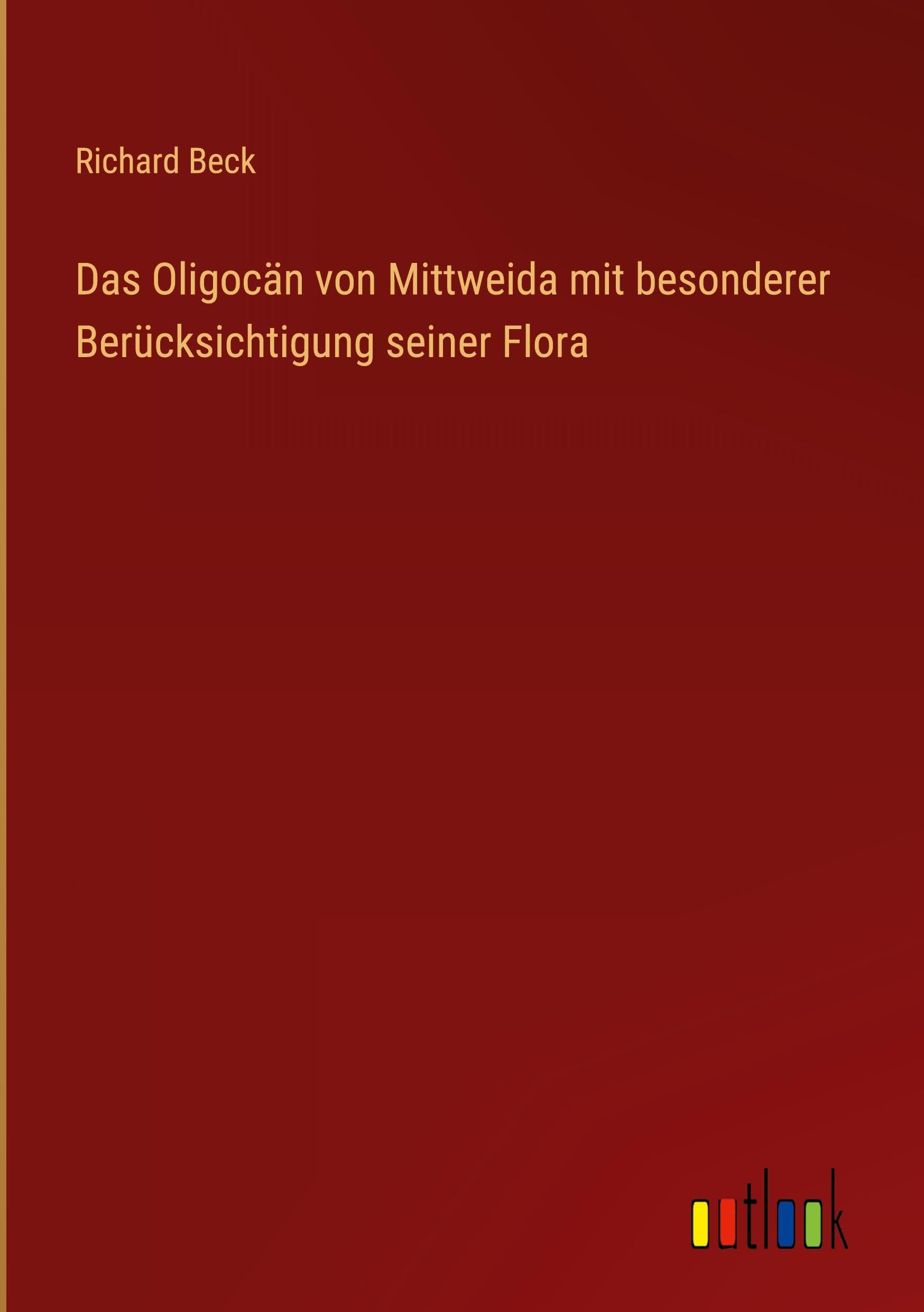 Das Oligocän von Mittweida mit besonderer Berücksichtigung seiner Flora Contemporary literature