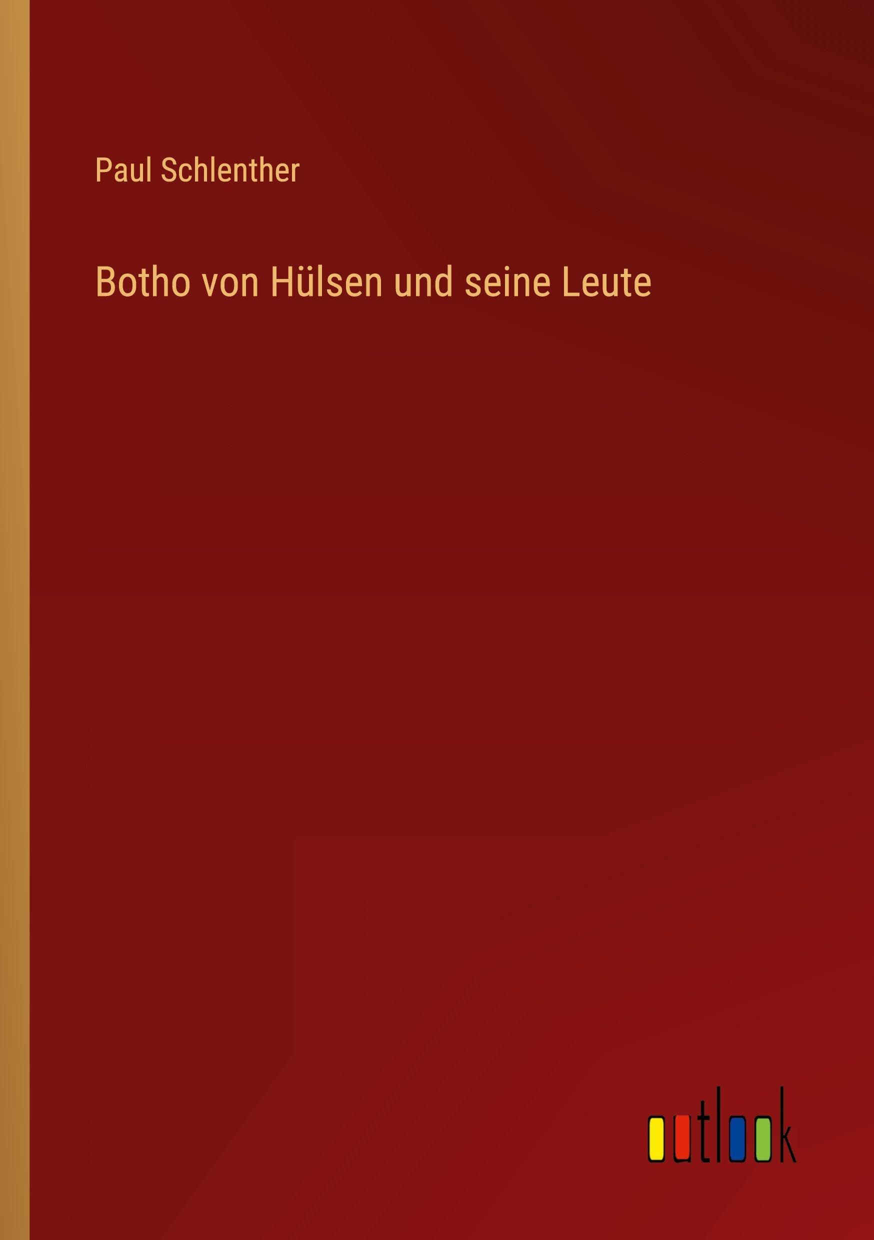 Botho von Hülsen und seine Leute Contemporary literature