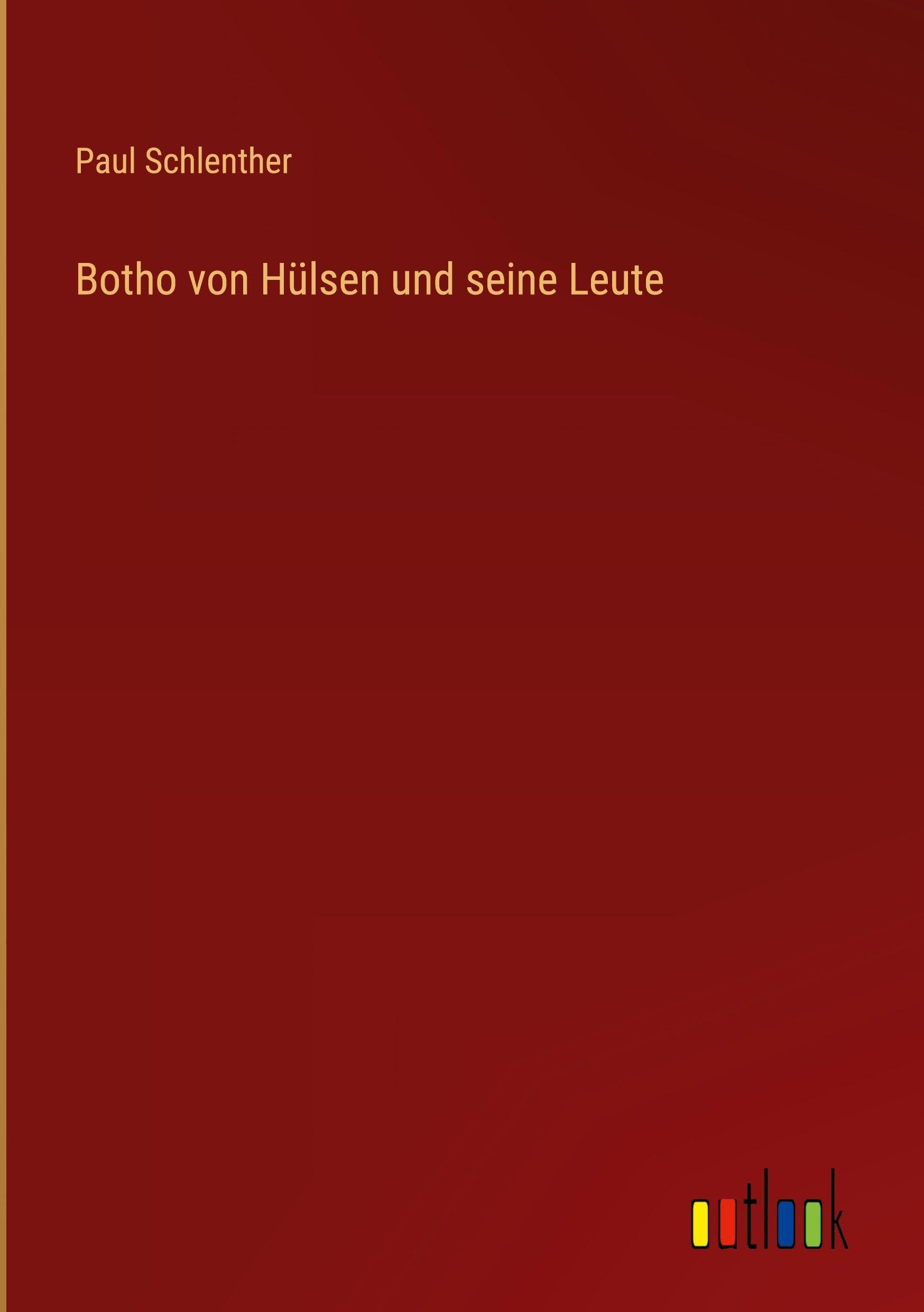 Botho von Hülsen und seine Leute Contemporary literature