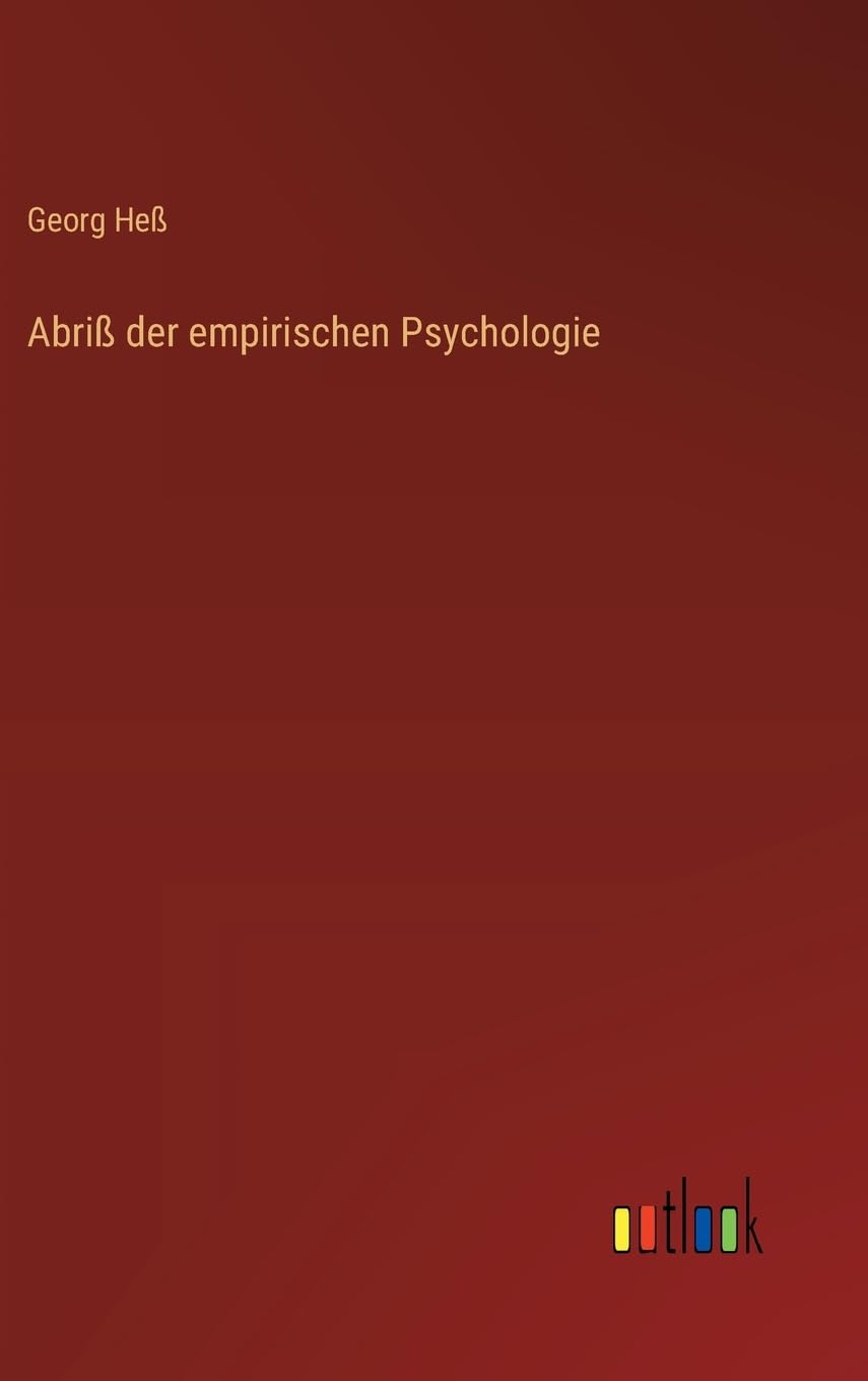 Abriß der empirischen Psychologie Contemporary literature