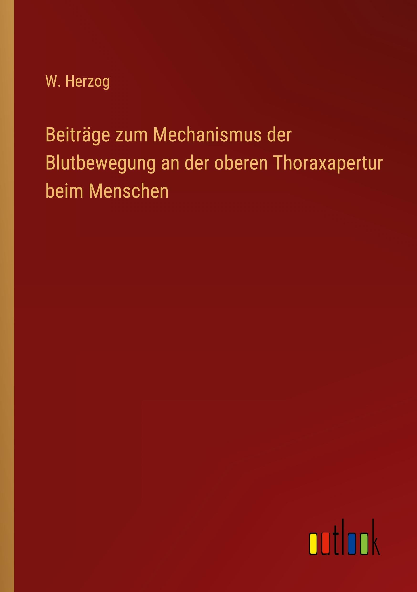 Beiträge zum Mechanismus der Blutbewegung an der oberen Thoraxapertur beim Menschen International