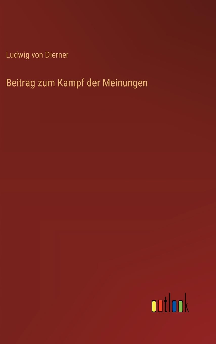 Beitrag zum Kampf der Meinungen Contemporary literature