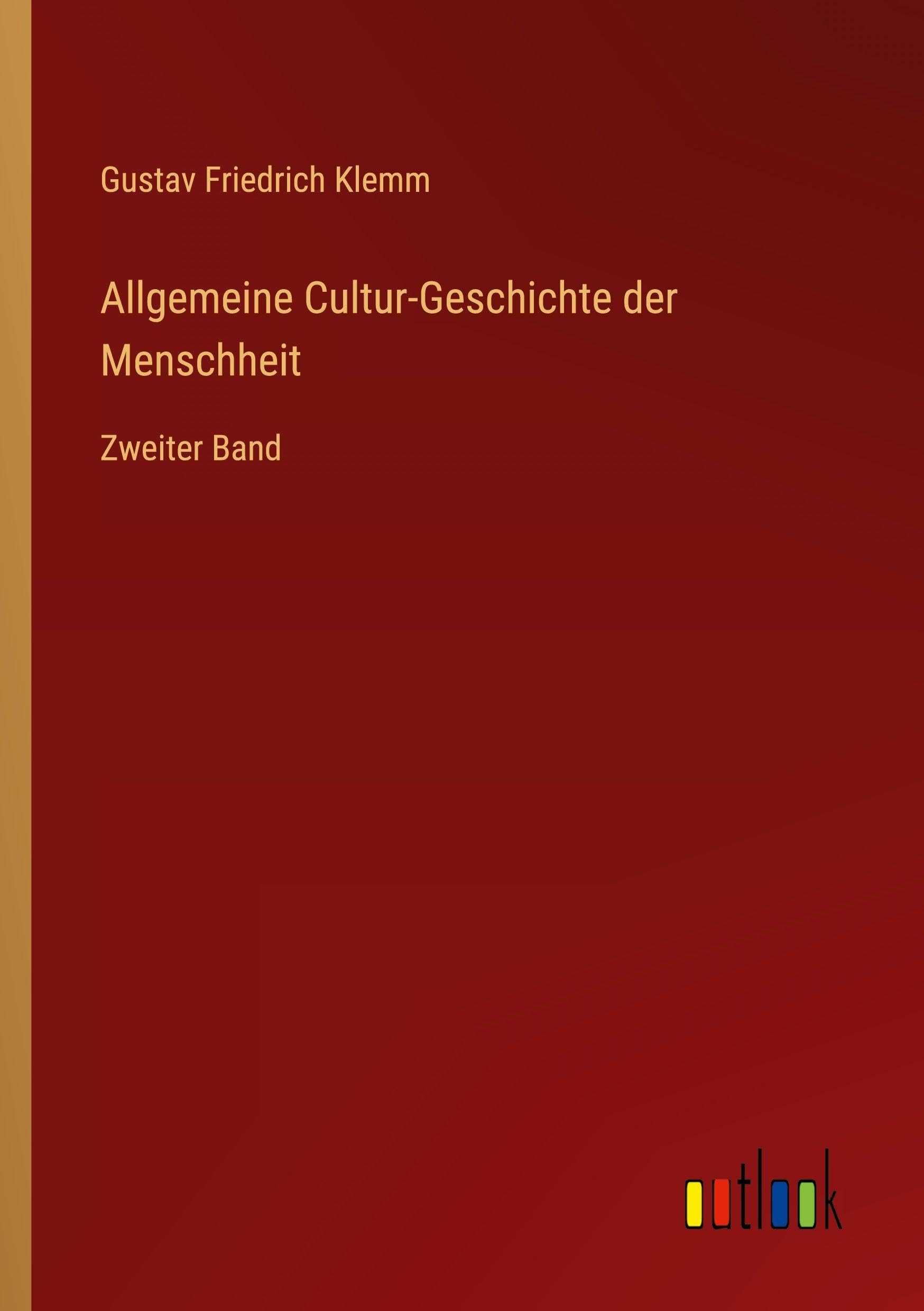 Allgemeine Cultur-Geschichte der Menschheit Contemporary literature