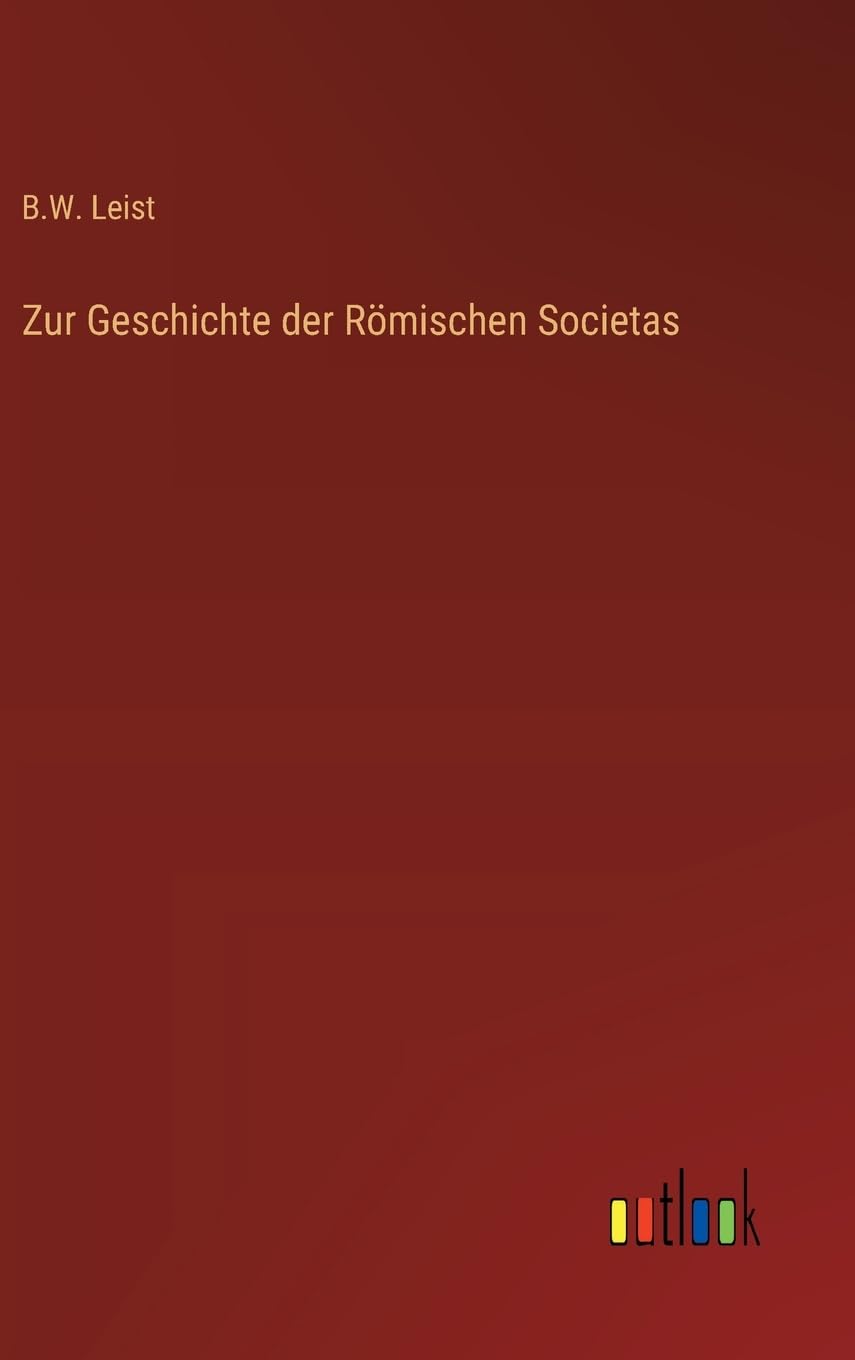 Zur Geschichte der Römischen Societas Contemporary literature