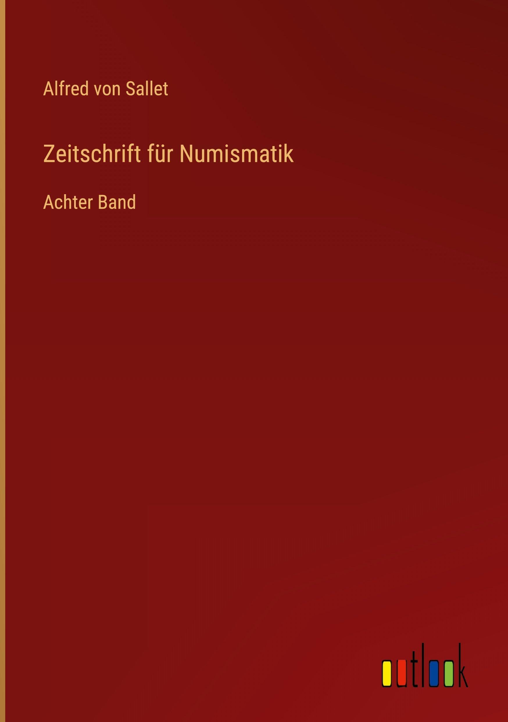 Zeitschrift für Numismatik Classics