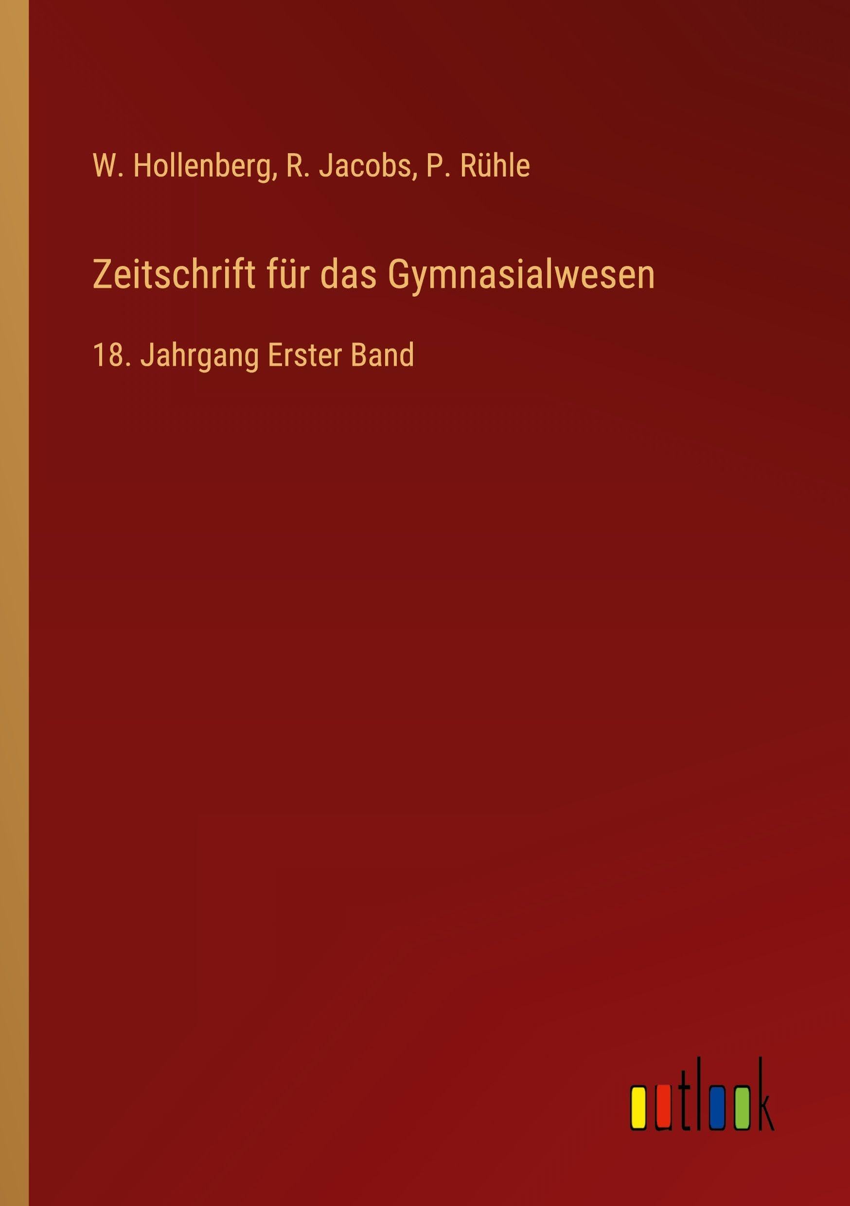 Zeitschrift für das Gymnasialwesen Classics