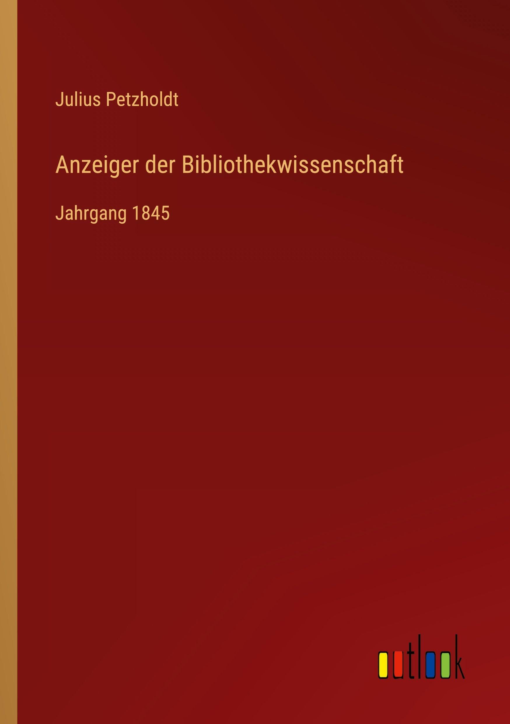 Anzeiger der Bibliothekwissenschaft Classics