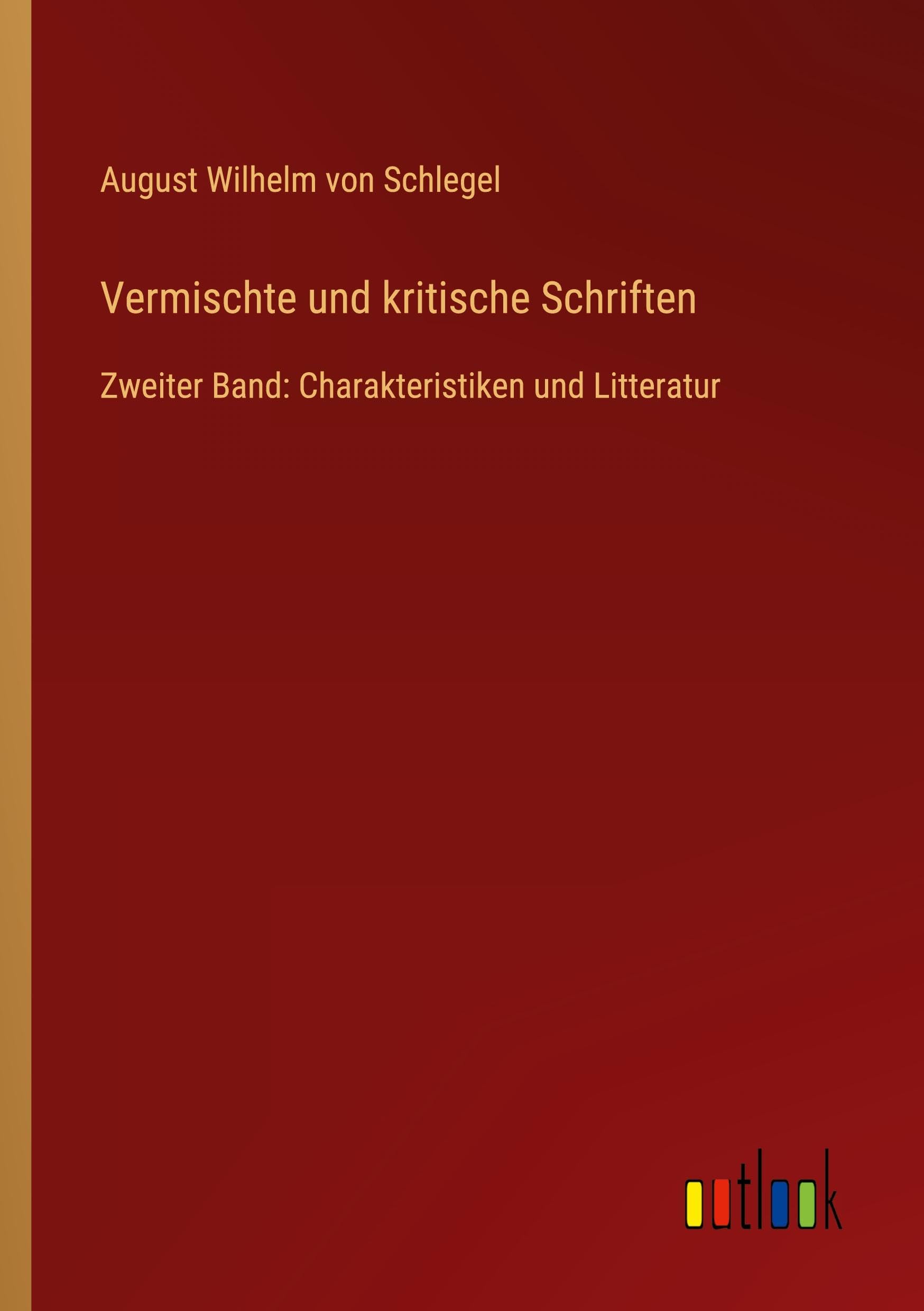 Vermischte und kritische Schriften Classics