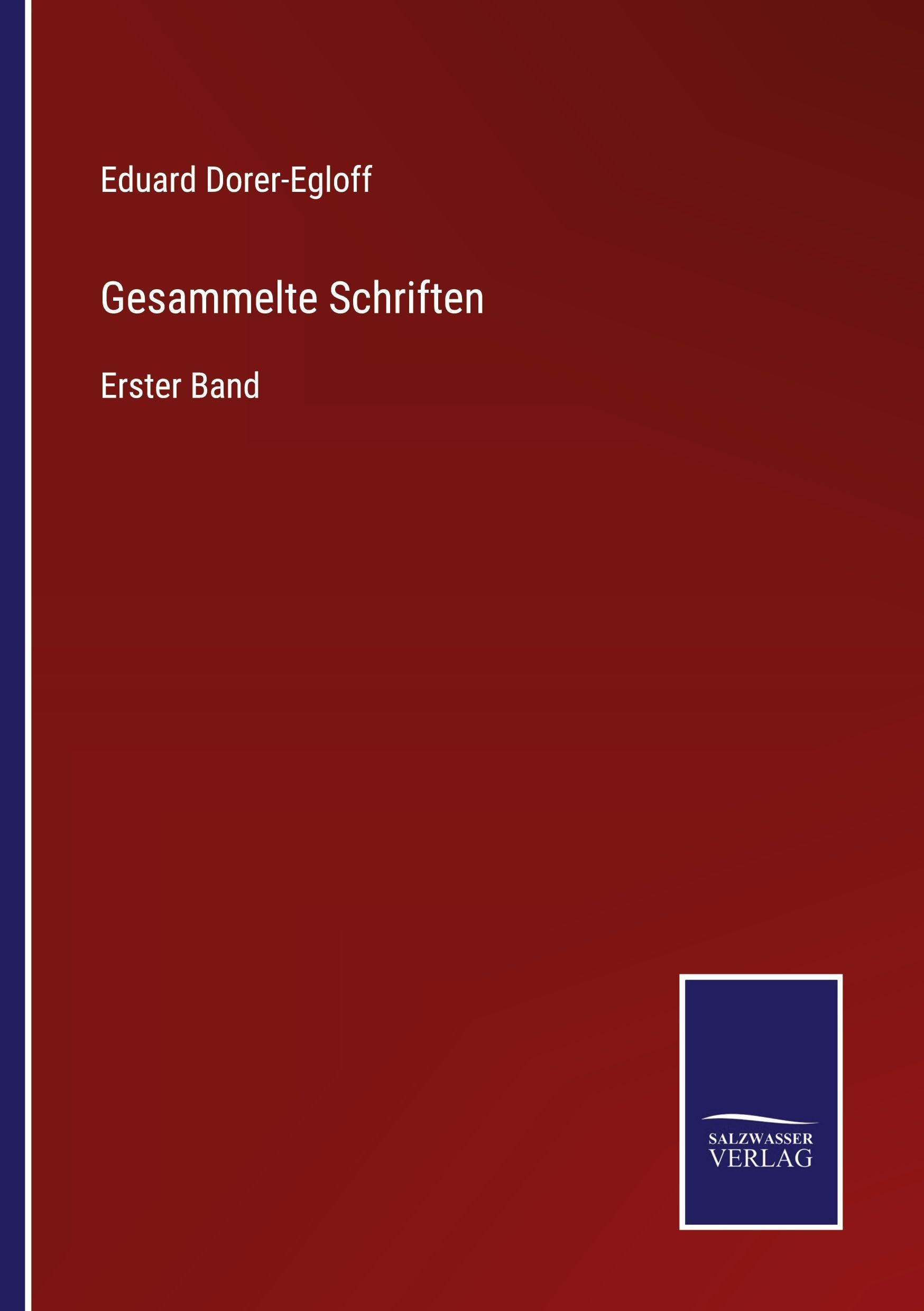 Gesammelte Schriften Classics