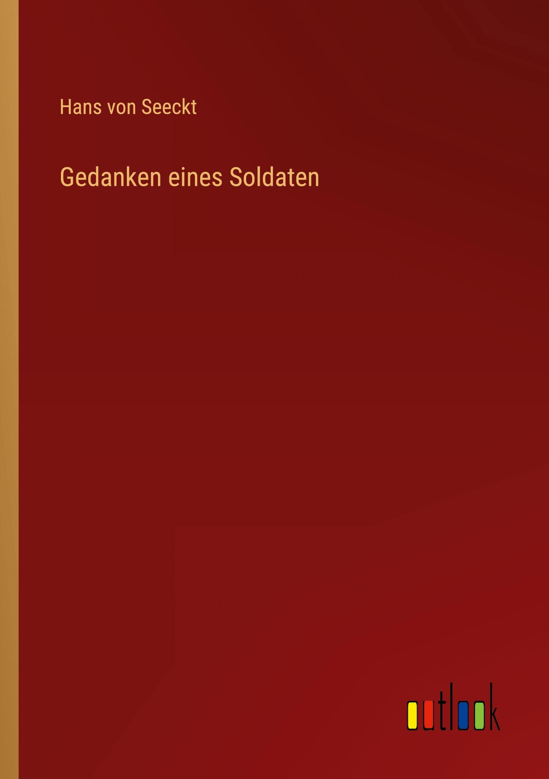 Gedanken eines Soldaten Contemporary literature