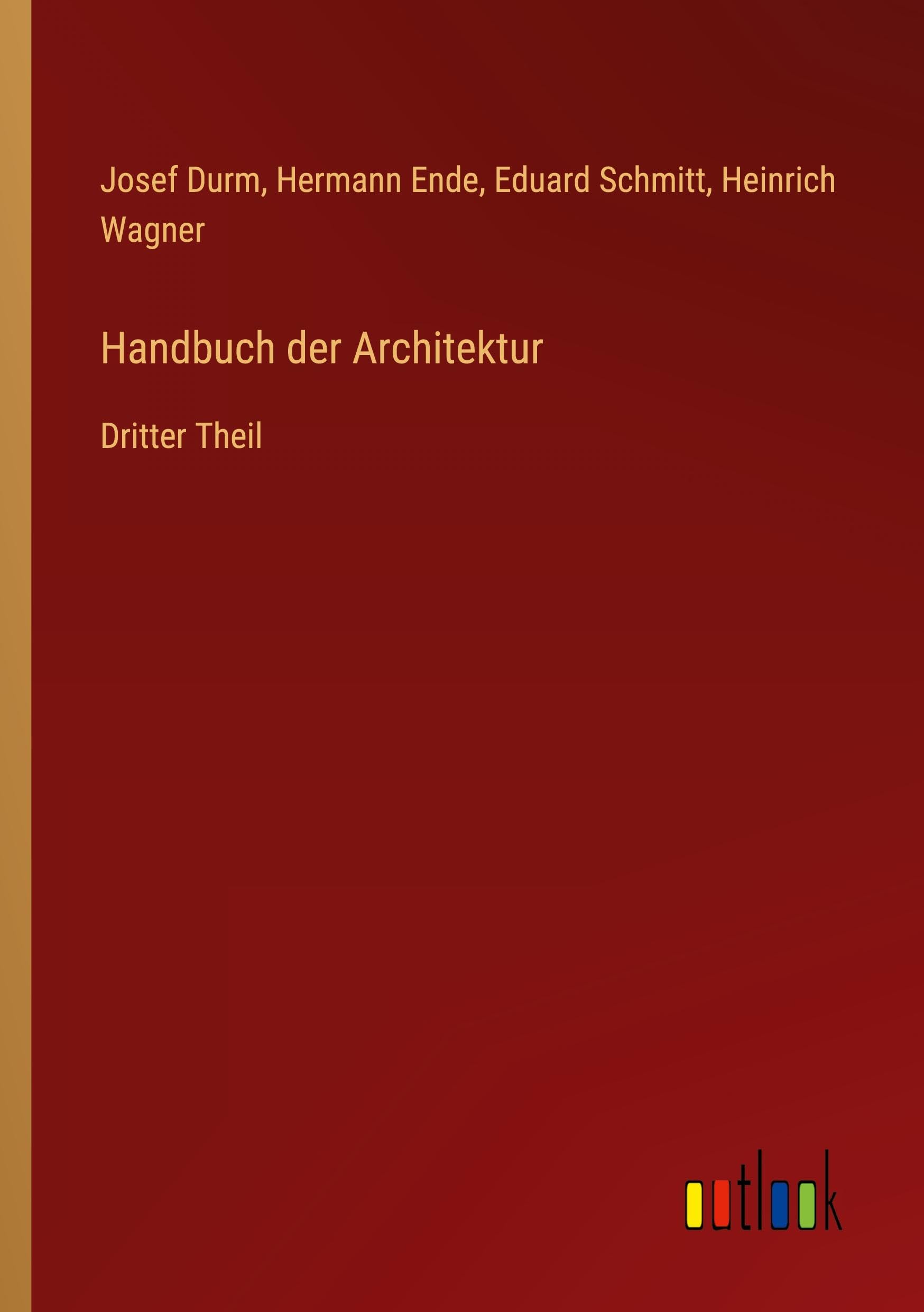 Product Image: Handbuch der Architektur: Dritter Theil