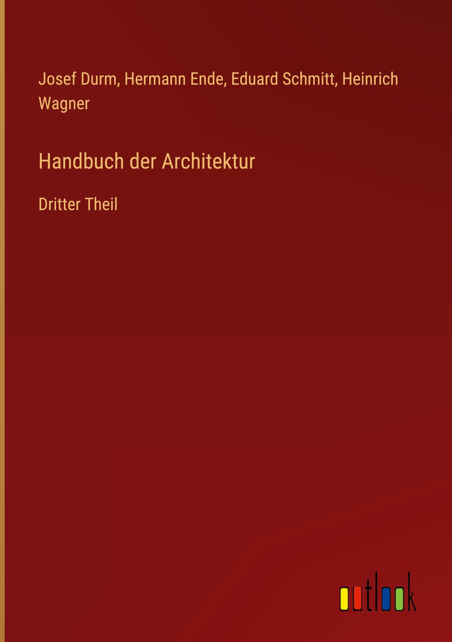 Product Image: Handbuch der Architektur: Dritter Theil