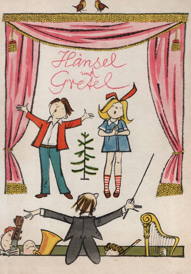 Hänsel und Gretel. Eine illustrierte Geschichte für kleine und große Leute nach der gleichnamigen Märchenoper von Adelheid Wette und Engelbert Hunperdinck. Books