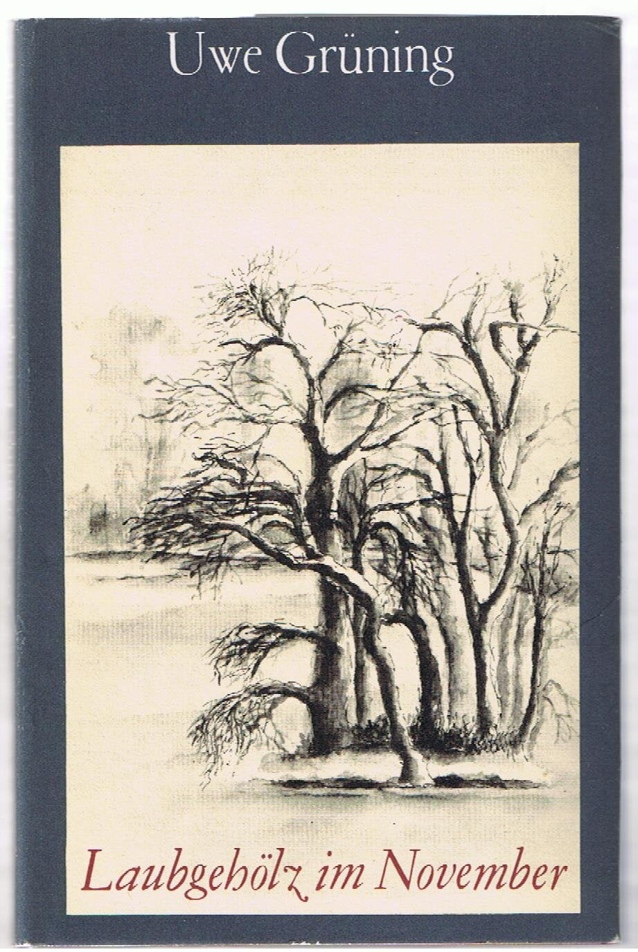 Uwe Grüning: Laubgehölz im November - Miniaturen Books