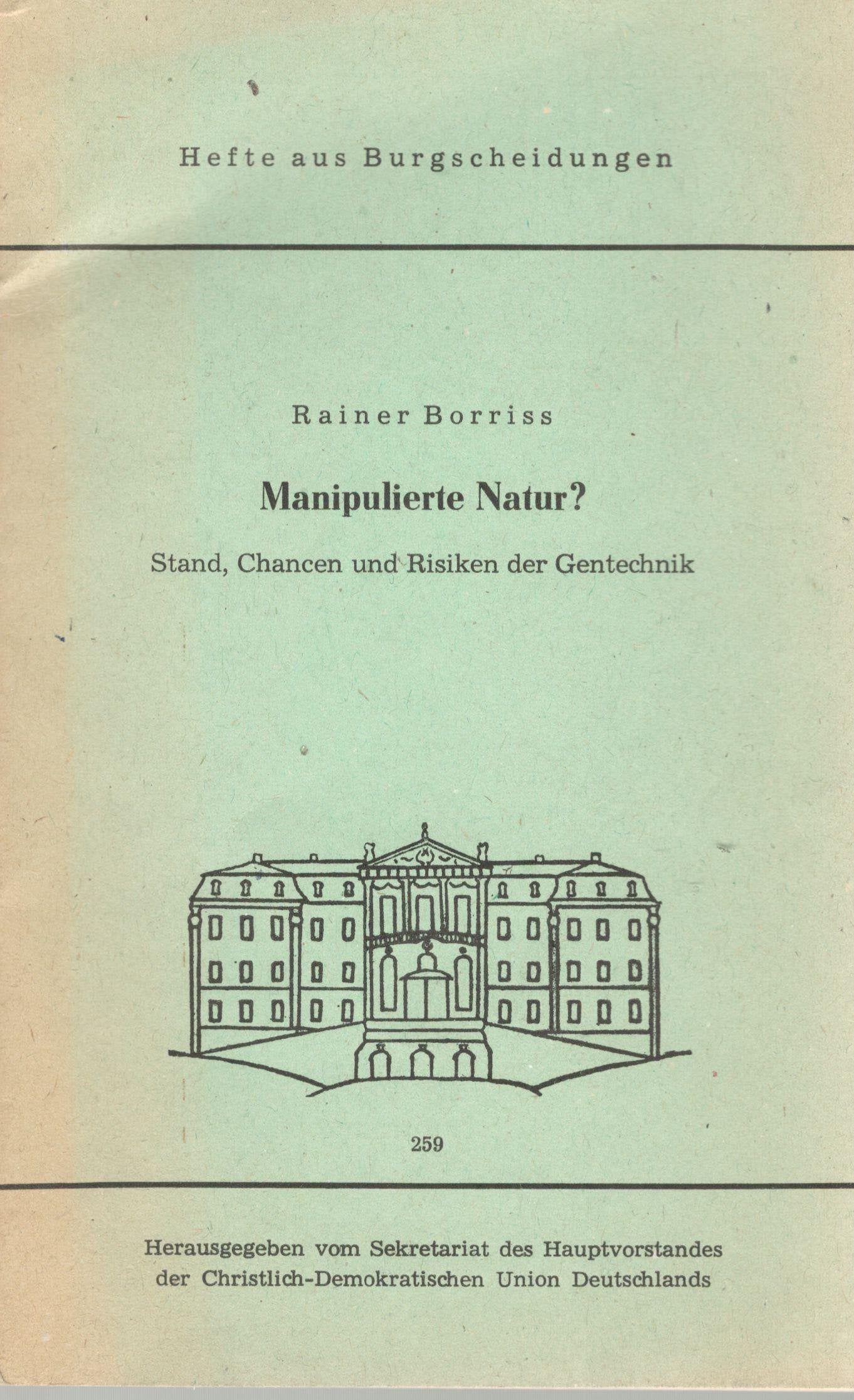 Manipulierte Natur? - Stand, Chancen und Risiken der Gentechnik Books