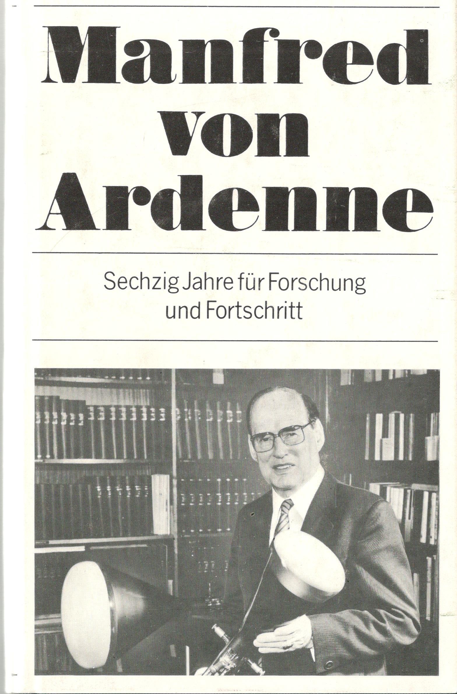 Sechzig Jahre für Forschung und Fortschritt : Autobiogr. Books