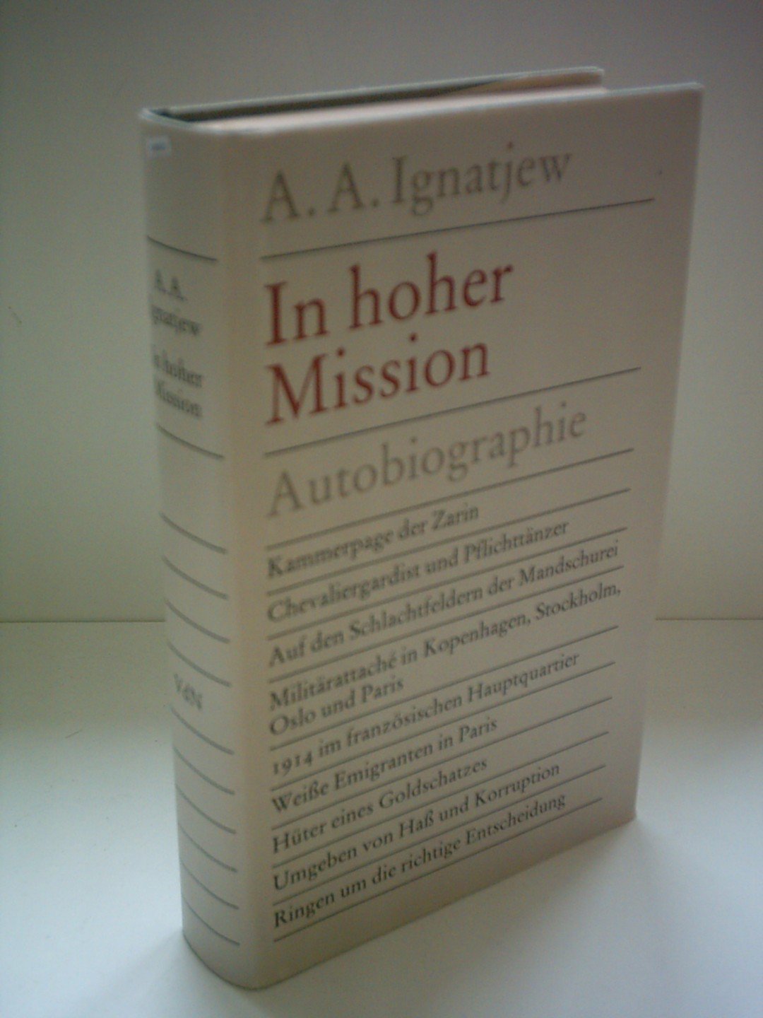 In hoher Mission Personalities