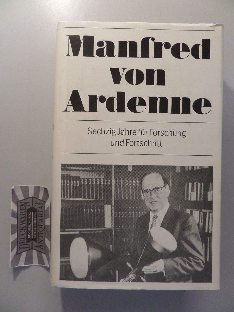 Sechzig Jahre für Forschung und Fortschritt. Autobiographie. Memories