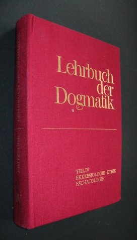 Lehrbuch der Dogmatik ; Books