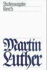 Product Image: Martin Luther. Studienausgabe, 6 Bde., Bd.5