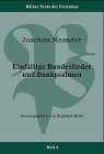Einfältige Bundeslieder und Dankpsalmen Religion & Esotericism