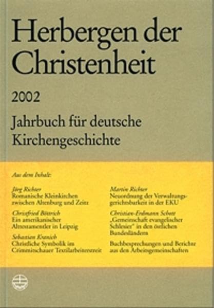Jahrbuch für deutsche Kirchengeschichte: Herbergen der Christenheit Religion & Esotericism