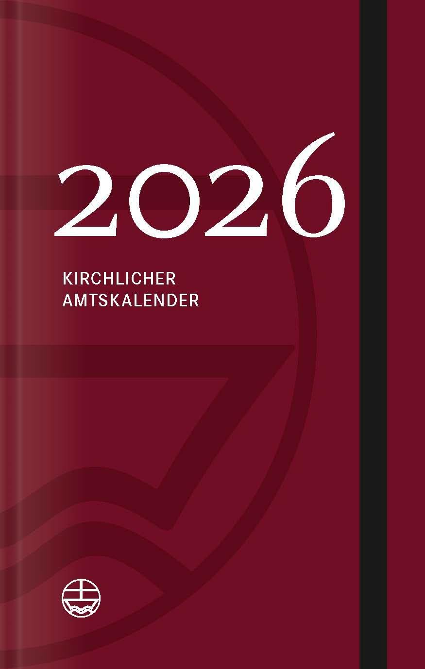 Kirchlicher Amtskalender 2026 - rot Books