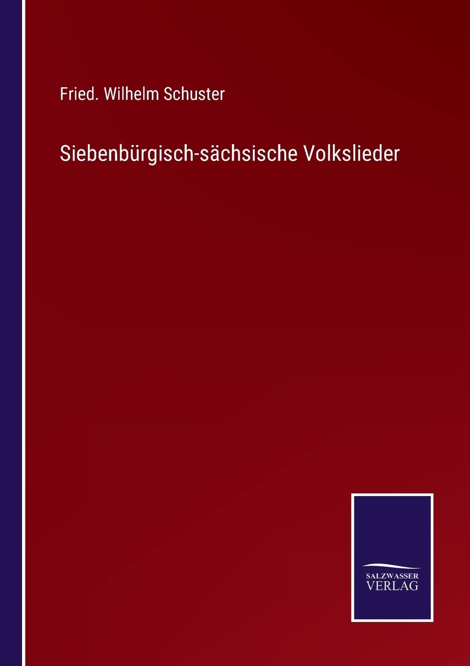 Product Image: Siebenbürgisch-sächsische Volkslieder