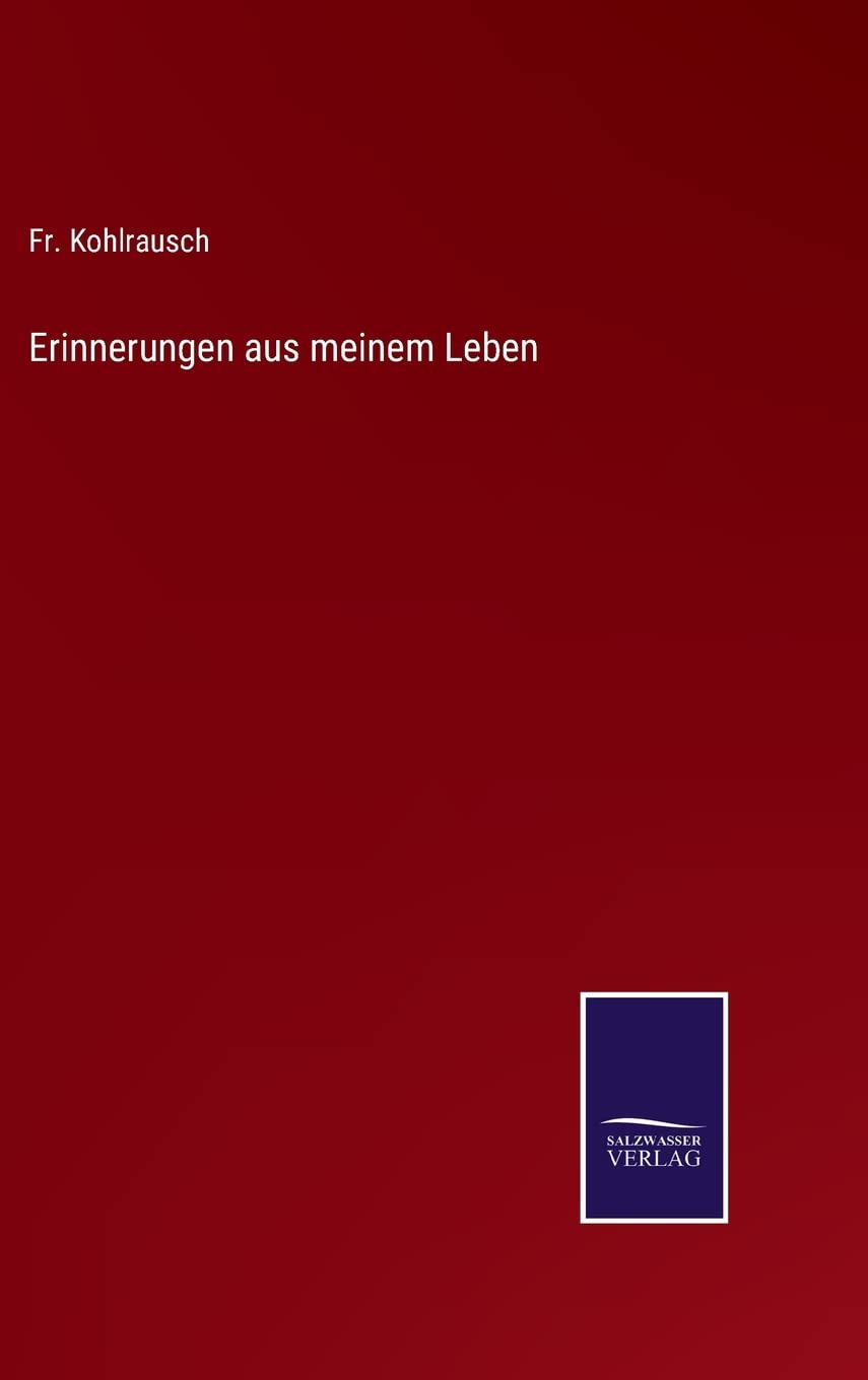 Erinnerungen aus meinem Leben Contemporary literature