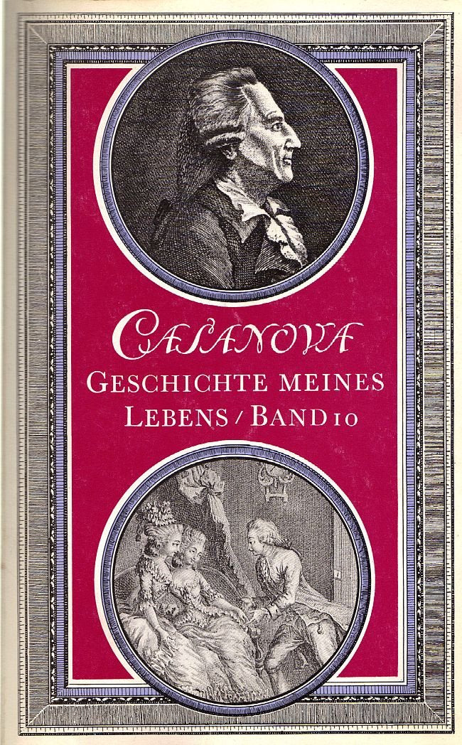 Casanova Geschichte meines Lebens Band 10 Books