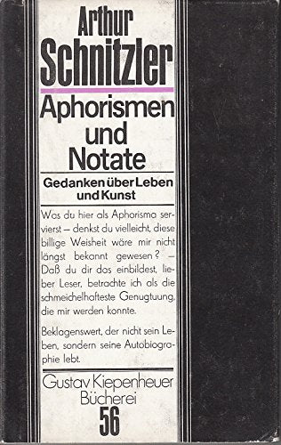 Aphorismen und Notate. Gedanken über Leben und Kunst Professional & Reference Books