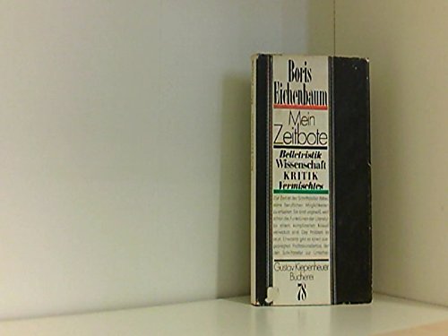 Mein Zeitbote. Belletristik, Wissenschaft, Kritik, Vermischtes Professional & Reference Books
