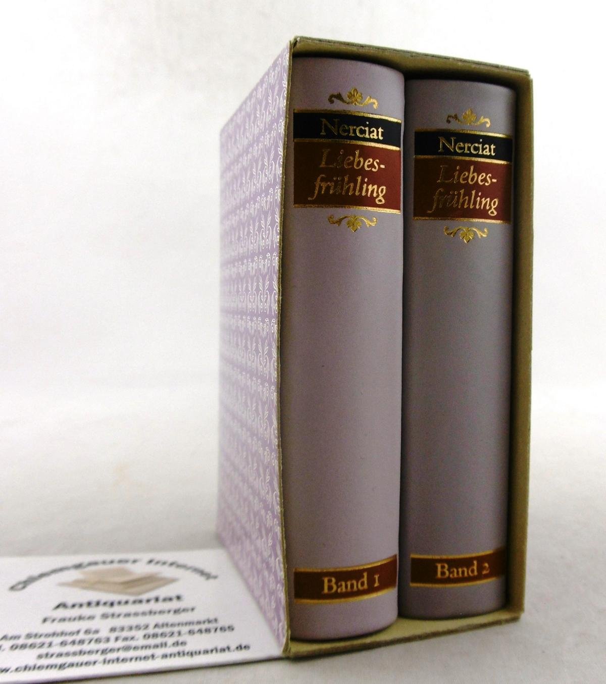 Liebesfrühling : Blätter aus dem Tagebuch der Marquise de Montrevers (Bibliotheca Erotica) Memories