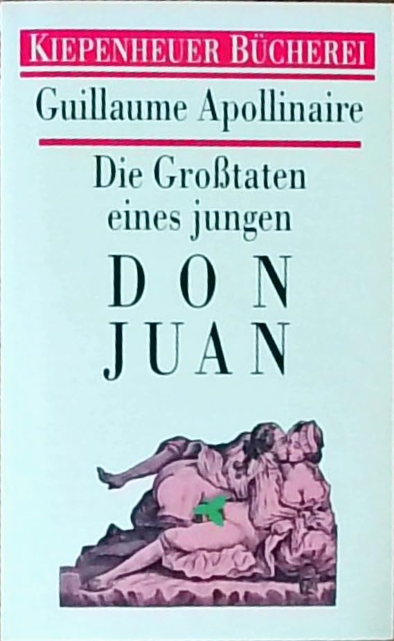 Die Großtaten eines jungen Don Juan Contemporary literature Books