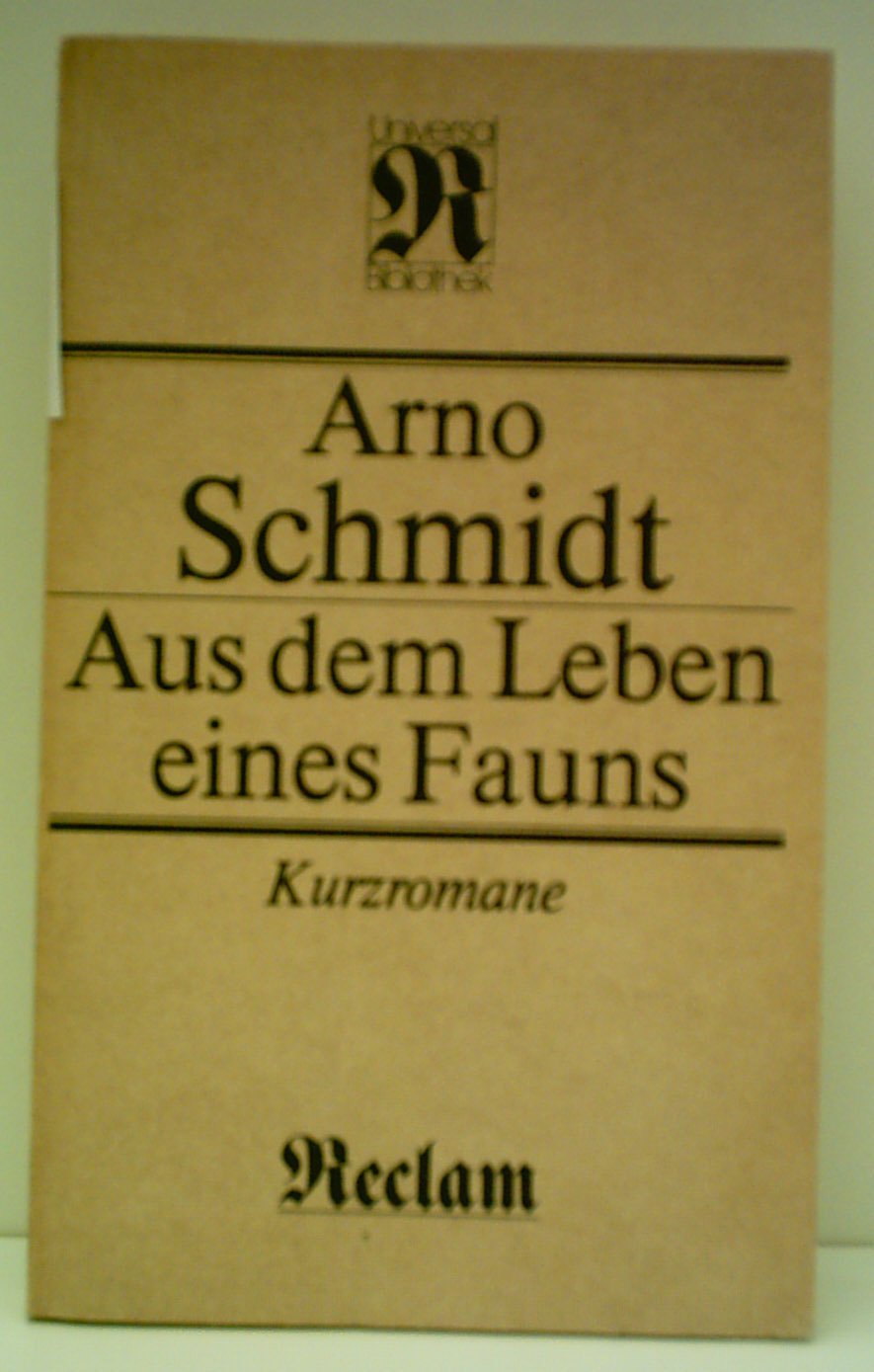 Aus dem Leben eines Fauns - Kurzromane Books