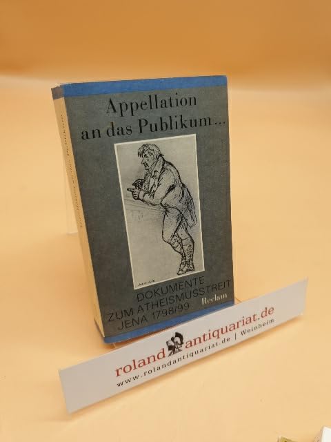 Appellation an das Publikum... Philosophy