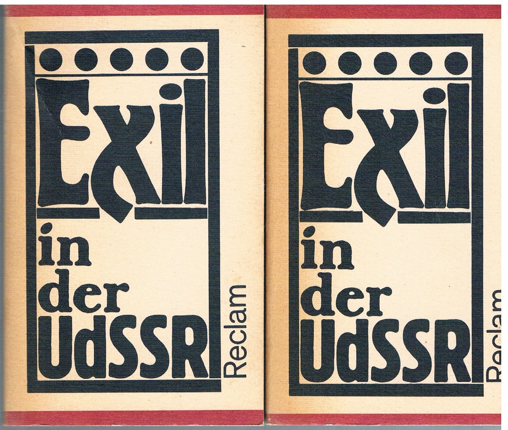 Kunst und Literatur im antifaschistischen Exil 1933 - 1945 (Band 1 und 2) Books