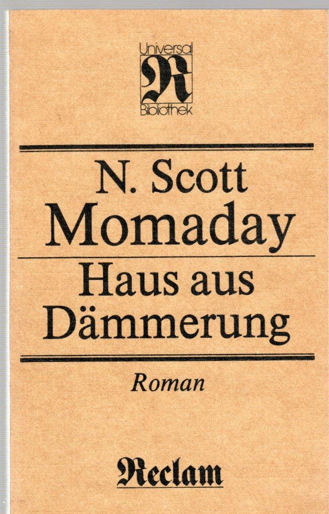 Haus aus Dämmerung. Roman (RUB, 1223) Books