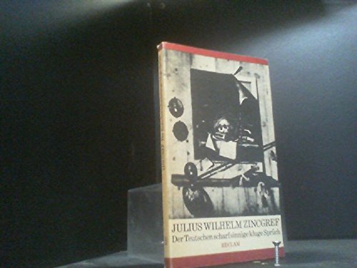 Der Teutschen scharfsinnige kluge Sprüch. Auswahl Books