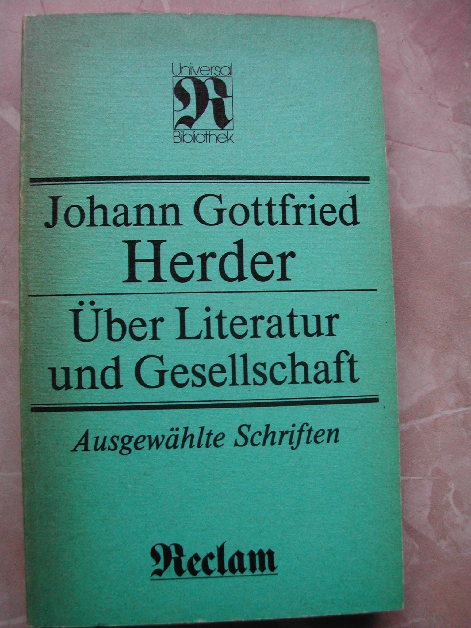 Über Literatur und Gesellschaft. Ausgewählte Schriften Books