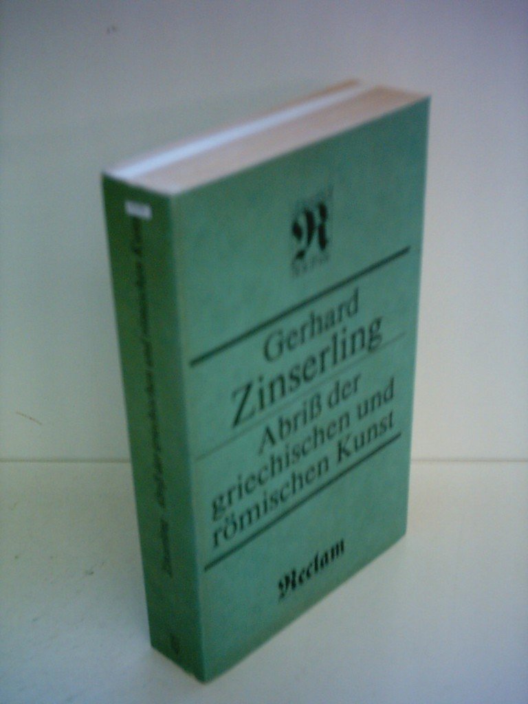 Abriß der griechischen und römischen Kunst Art & Literature