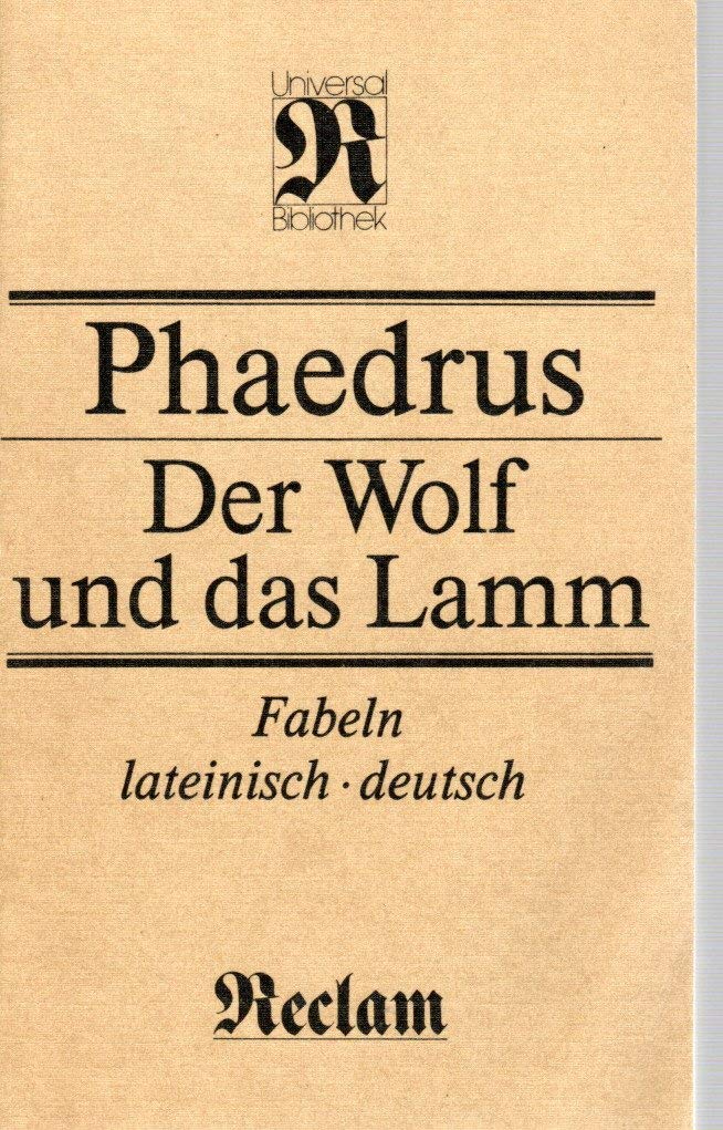 Der Wolf und das Lamm. Fabeln, lateinisch und deutsch Books